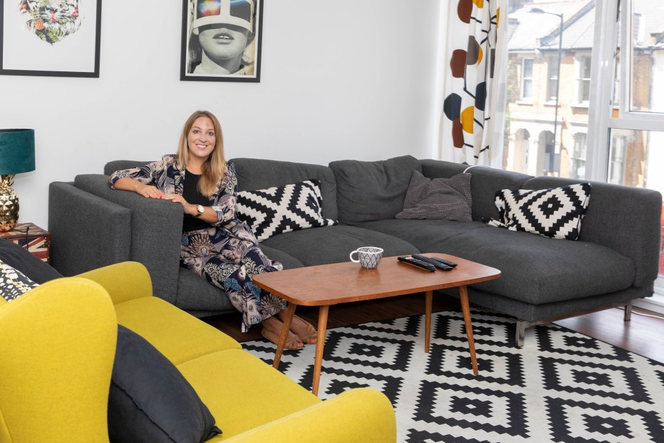  Sian and her friend now own 100 per cent of the flat