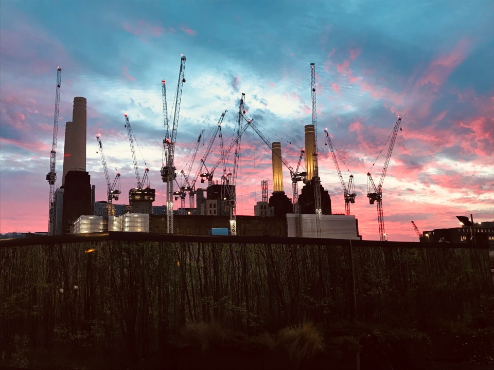  Stunning sunset at London’s Battersea Power Station, by Simon Ridholls