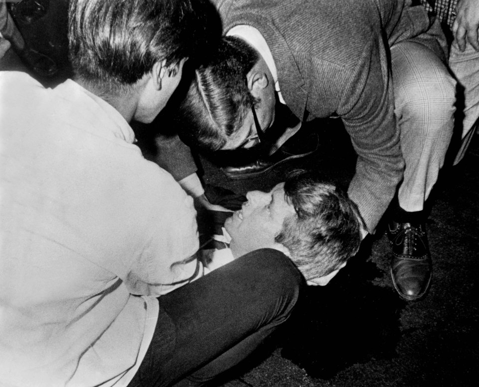 Robert Kennedy was then assassinated in Los Angeles on June 5, 1968