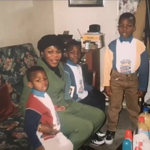 Yeo Moriba with her young sons at their flat in suburban Paris