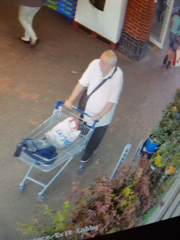  Peter Atkins was let out by hospital staff to go to Tesco in Royston, but didn't return