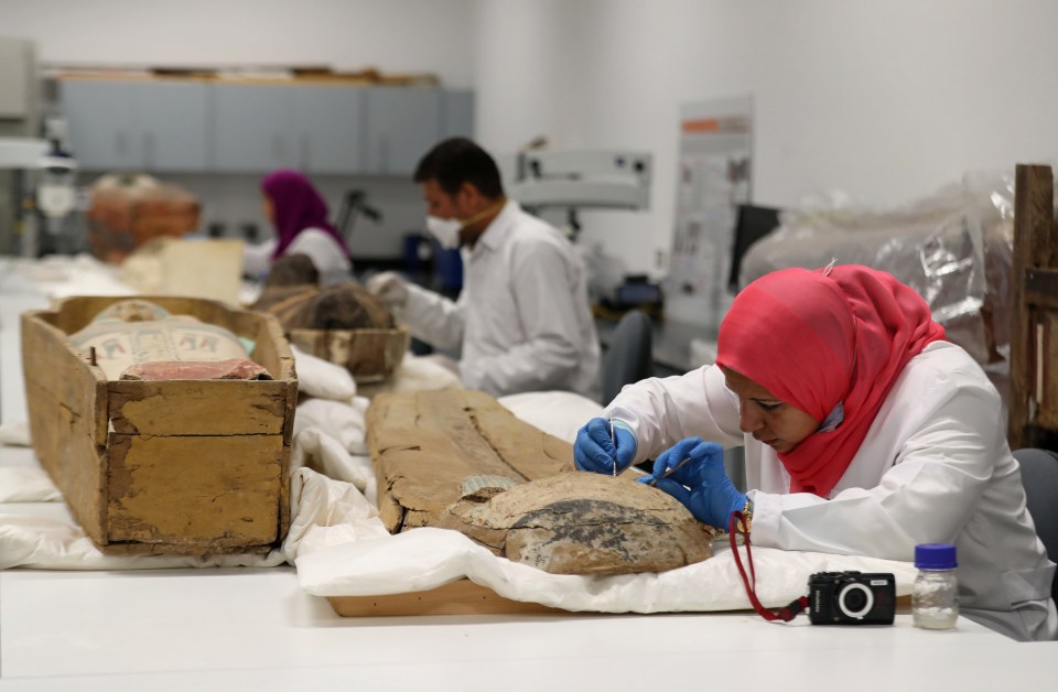  Experts are racing to fix the artefacts damaged by time