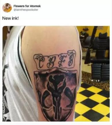  Heavy.com said they had managed to identify the account a number of ways, including his tattoos