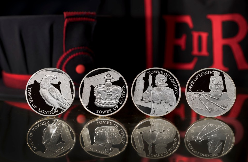  There are three other coins in the Tower of London series