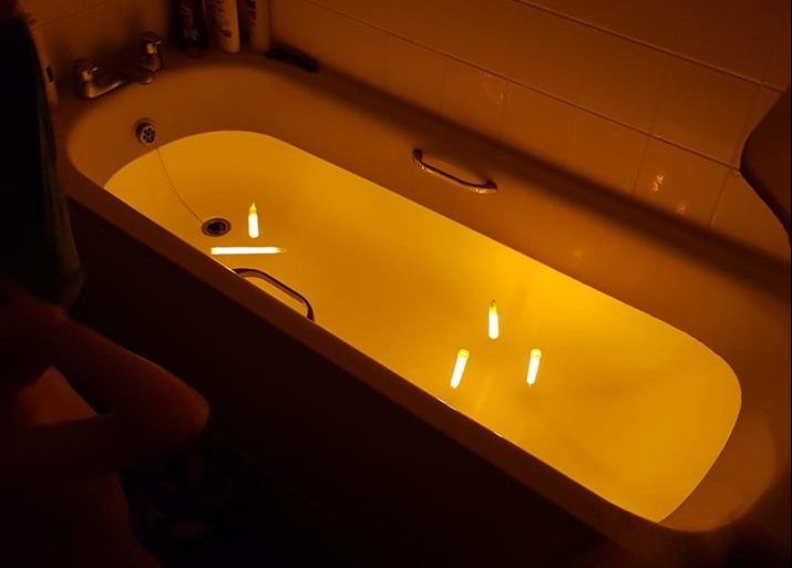  Other mums have been sharing their own disco bath efforts