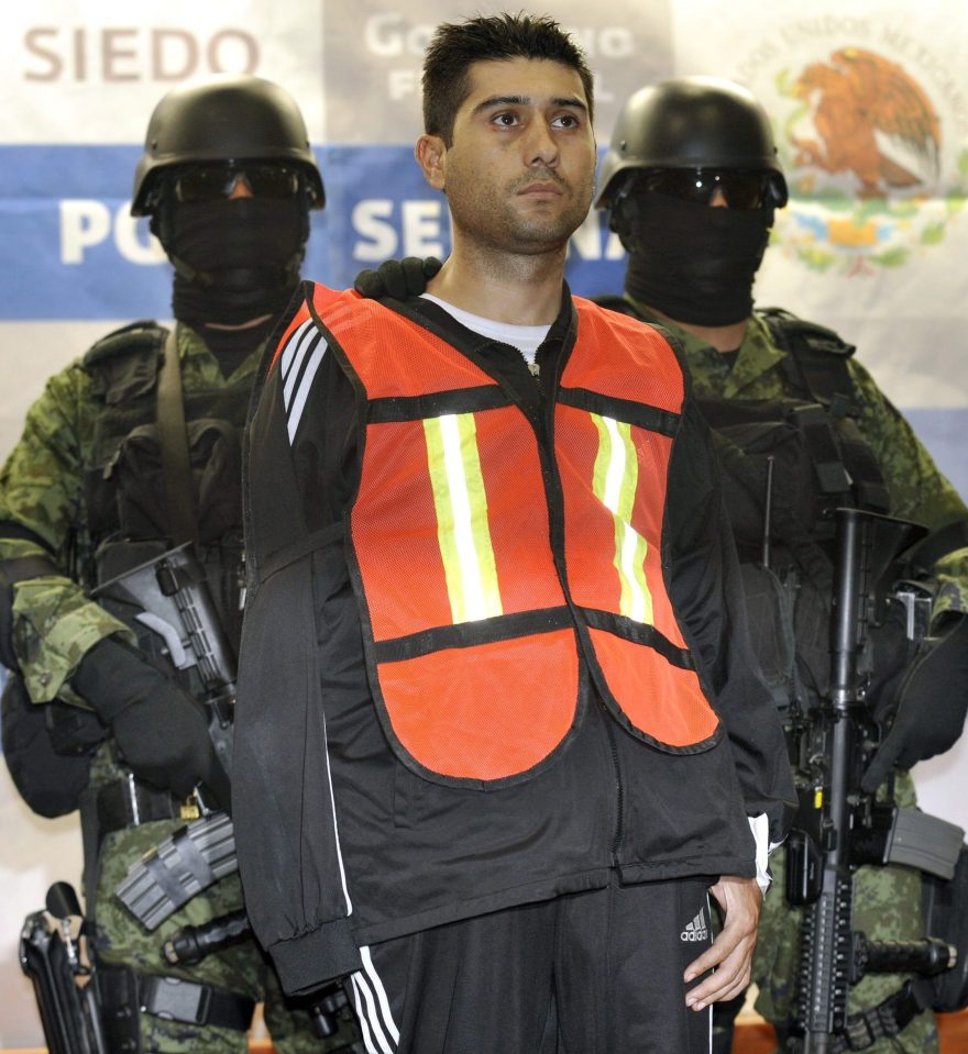  Erick Valencia Salazar was captured in 2012