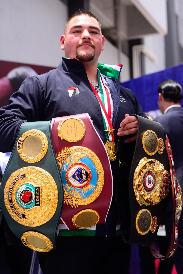  Heavyweight world champ Andy Ruiz Jr fancies the fight in his home country of Mexico