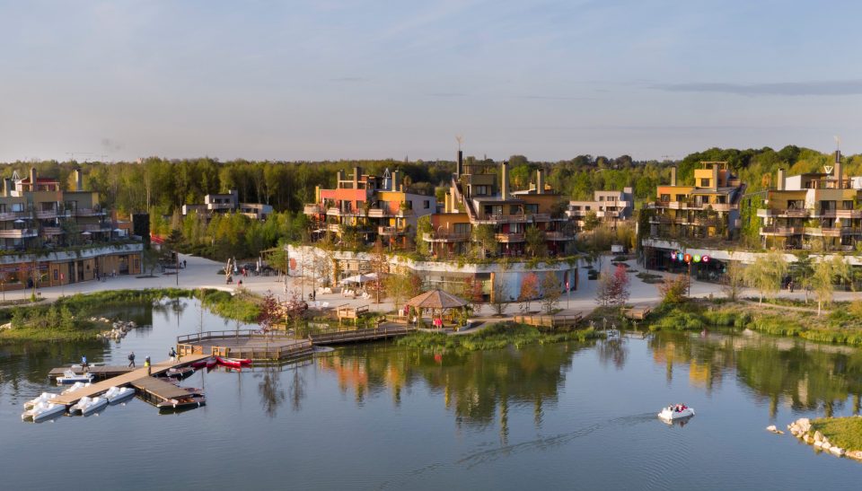  It is hard to believe Les Villages Nature, an eco-friendly park is just three miles from Disneyland Paris and 18 miles from the Eiffel Tower