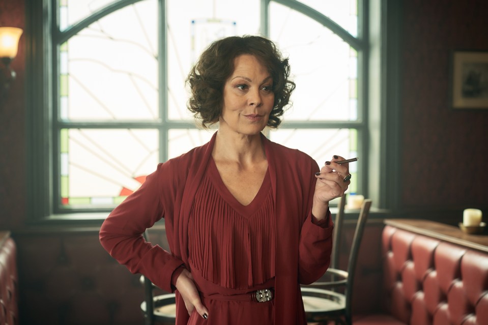  Peaky Blinders' leading lady Helen McCrory says season 5 is too 'disgusting' to watch