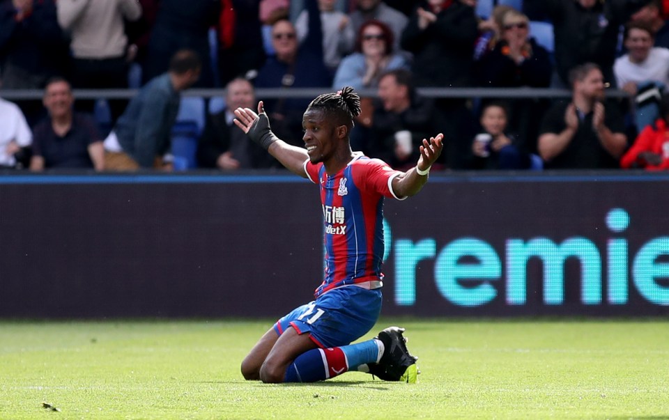  Chelsea are ready to launch an £80m bid for Crystal Palace ace Wilfried Zaha if they are allowed to buy new players in the winter