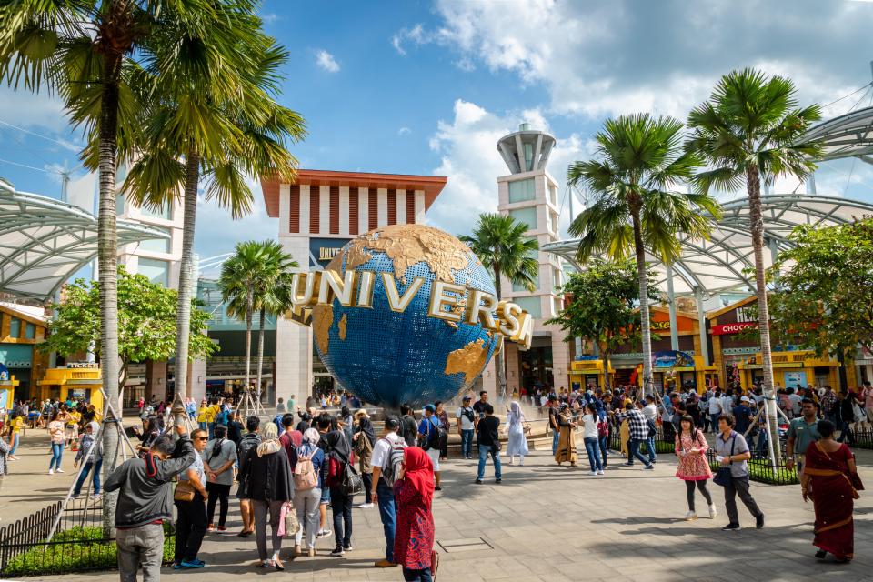  Pay a visit to Universal Studios if you're in Sentosa