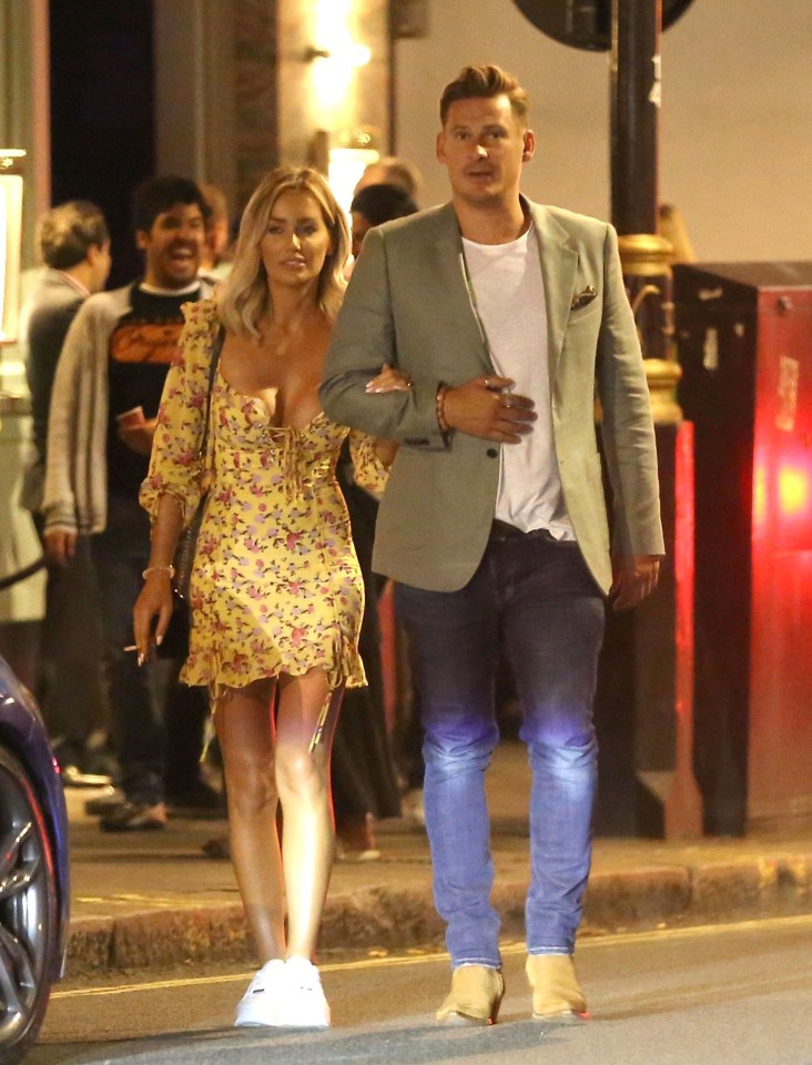  Lee Ryan and Love Island's Laura Anderson were spotted cosying up together on a date in London