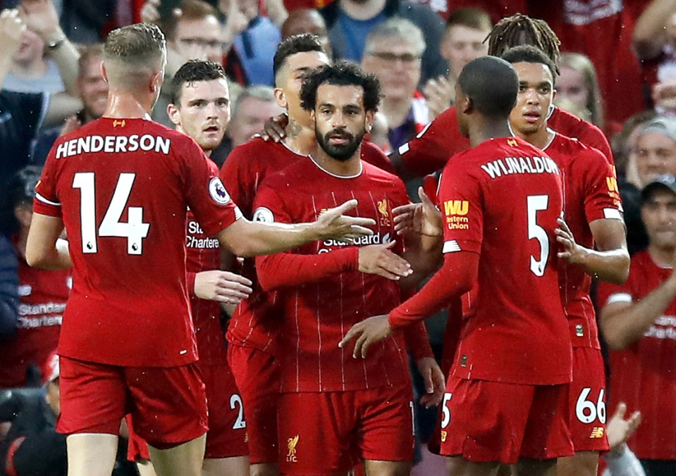 Liverpool stars congratulate Mo Salah as Reds ease to victory against Norwich