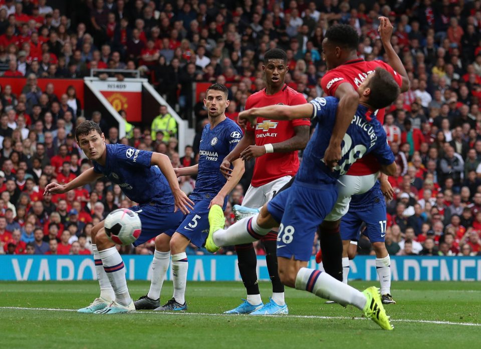  Anthony Martial was handed the central striker role and did not disappoint