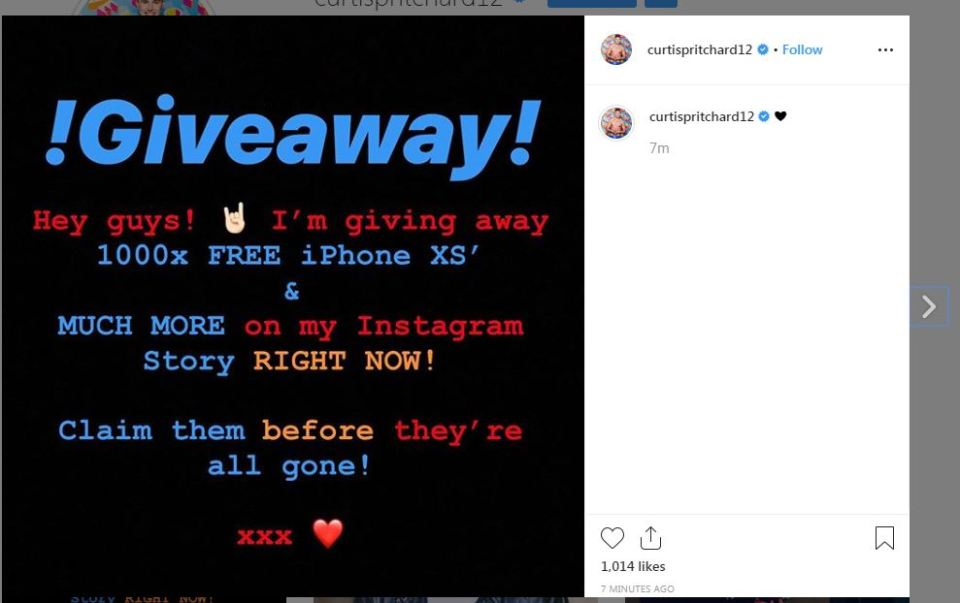  The hacker posted on his Instagram about all the offers available in his Insta Stories