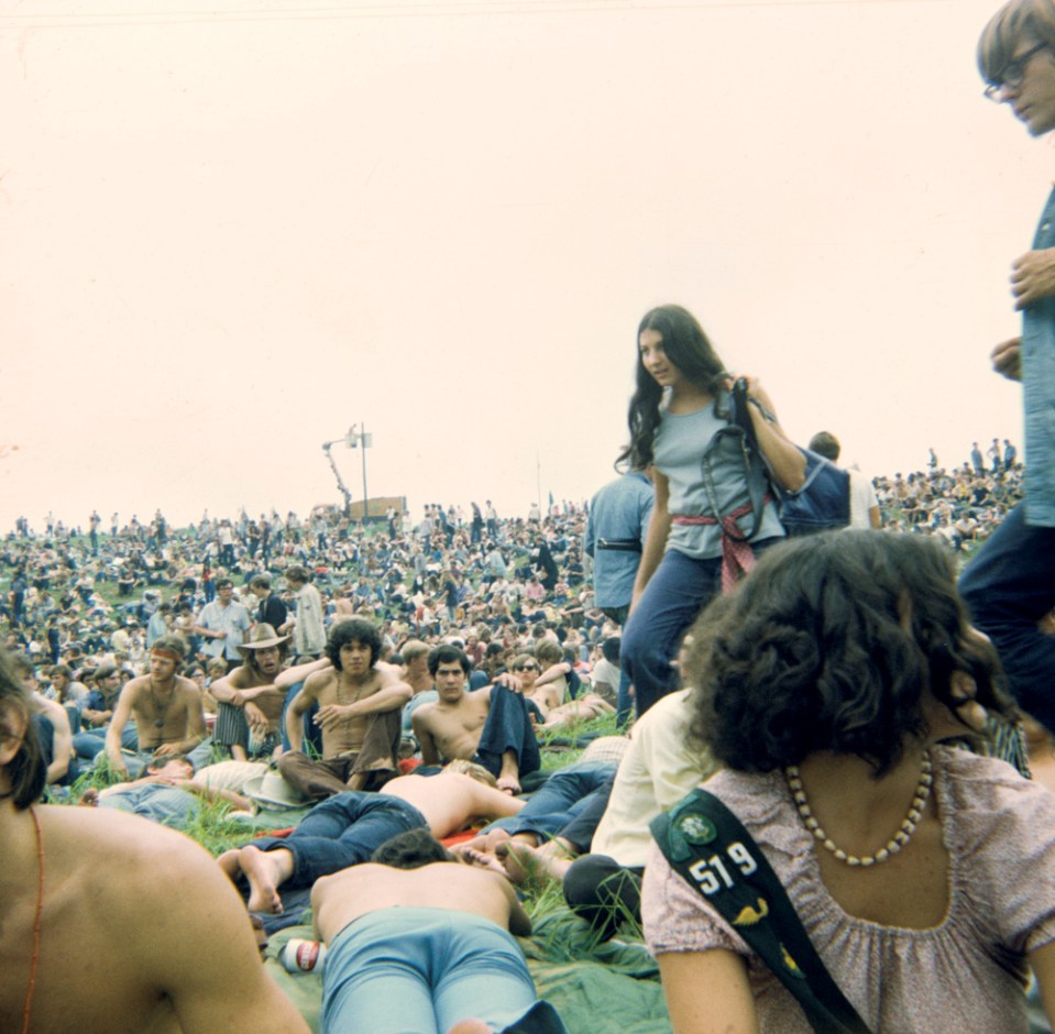  Most of the 400,000-plus audience watched for free, and camped onsite in the mud