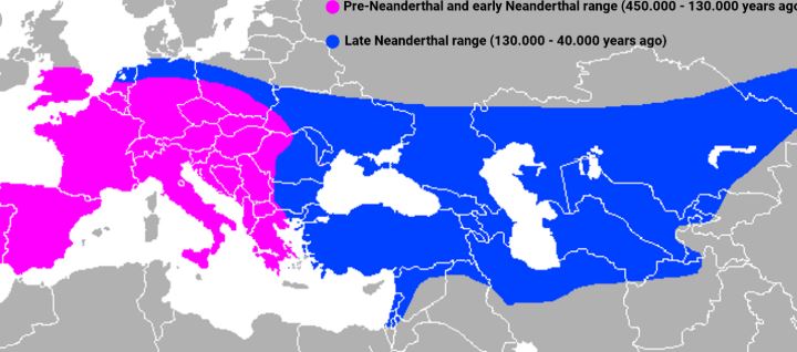 Neanderthals are thought to have roamed across great distances