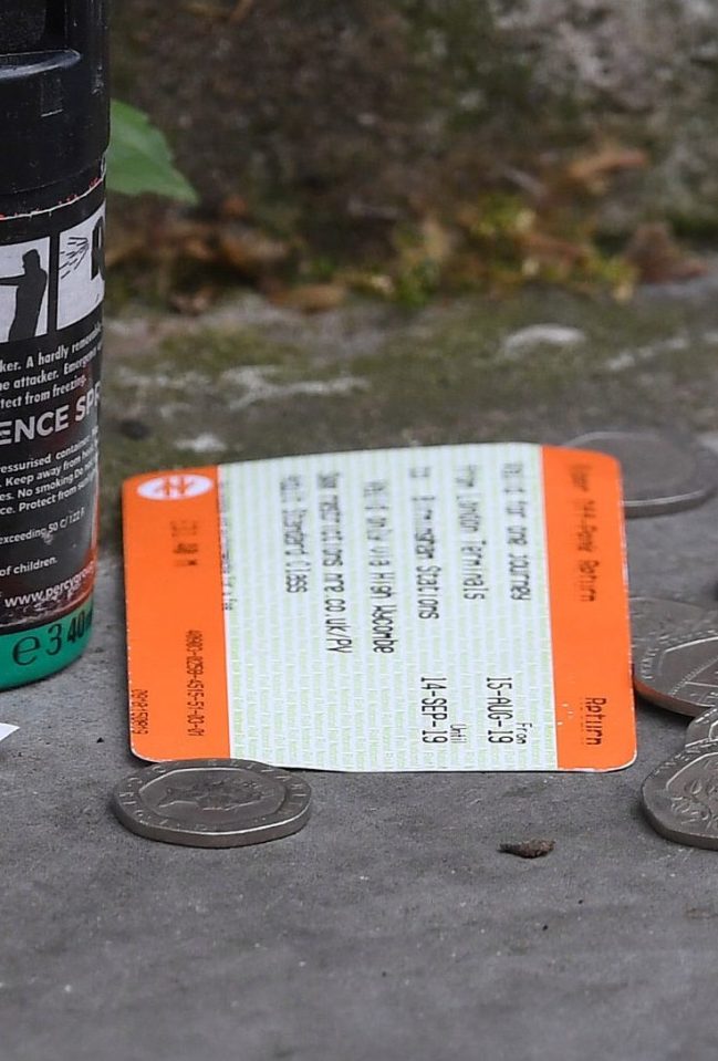 A return train ticket shows a fare from Birmingham