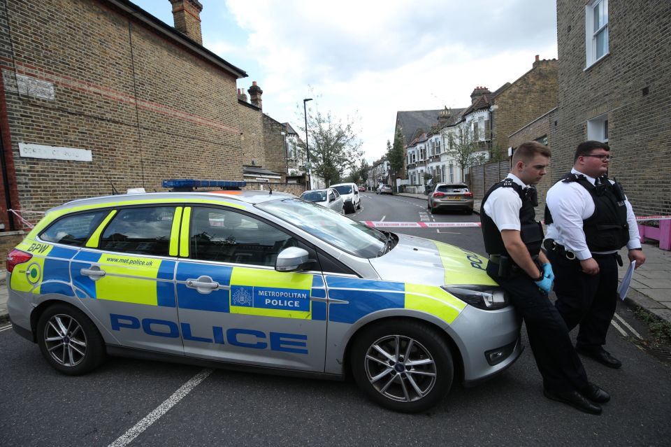  An 18-year-old boy was stabbed to death on Corrance Road, in Brixton, just after lunchtime today