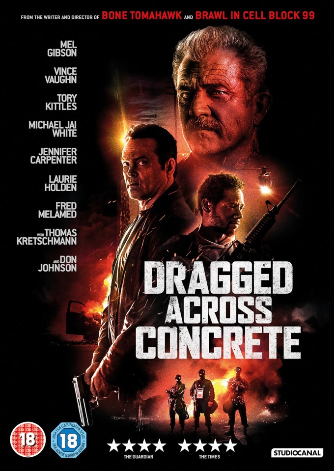 It’s not clear if Dragged Across Concrete is satirising the deluded paranoia of America’s racist alt-right or simply pandering to it