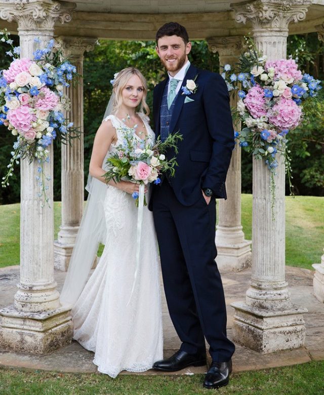 PC Harper was due to go on holiday with his new wife, Lissie, 28, just four weeks after they married