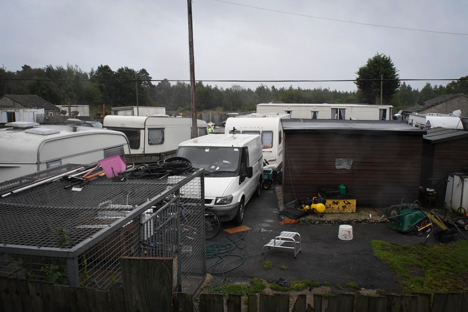 Police had nearby Travellers site Padworth Farm locked down this weekend