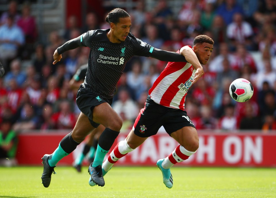  Virgil van Dijk has almost been caught out on multiple occasions this season