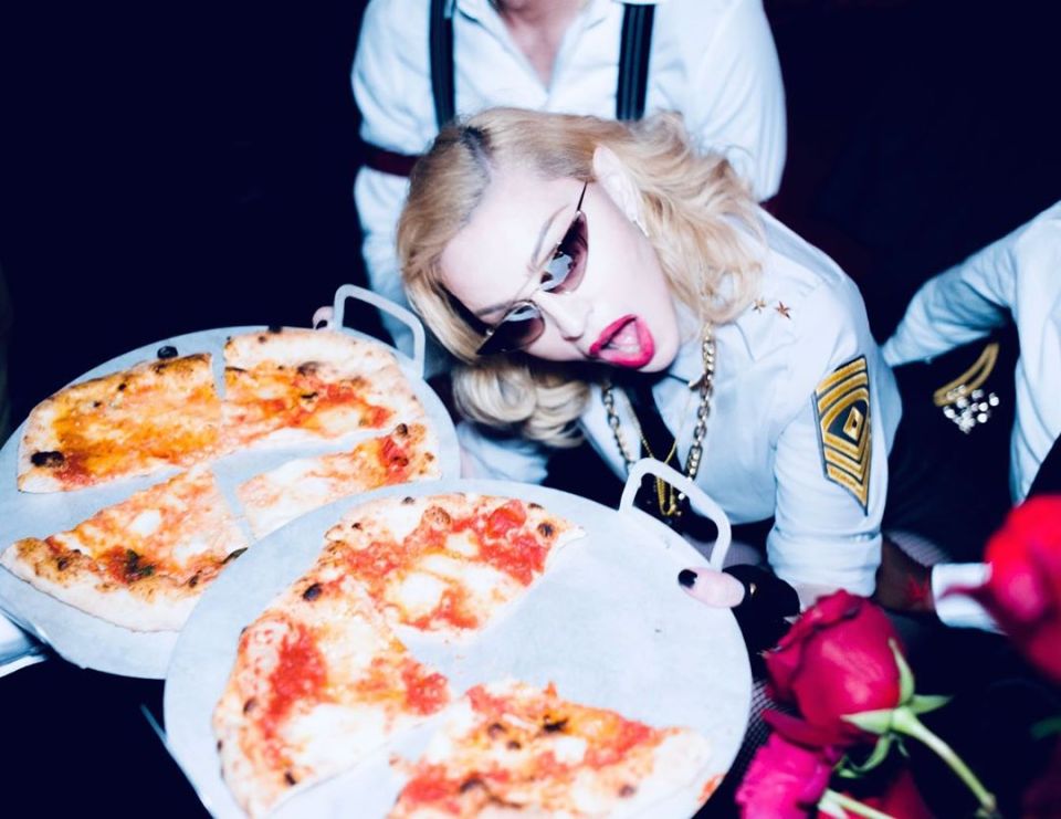  Madonna captured this snap: 'Madame X had too much fun at her Birthday Party last night!'