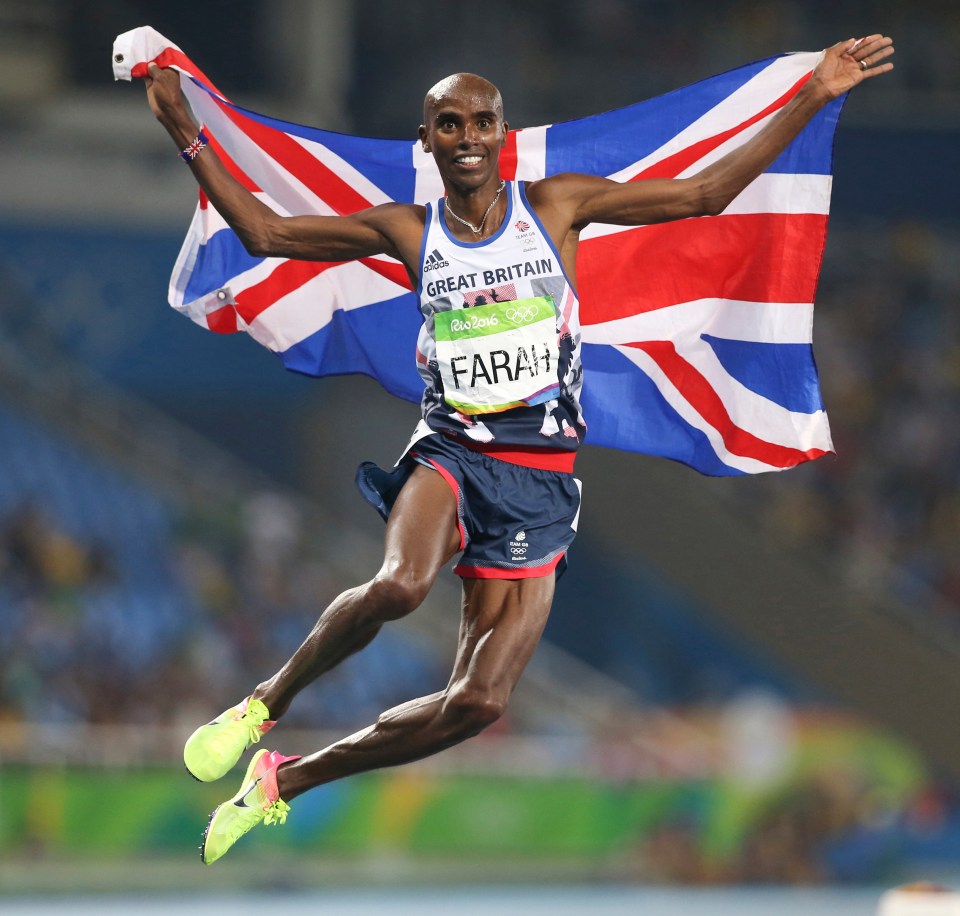 Mo Farah’s 10,000m Olympic gold at London 2012