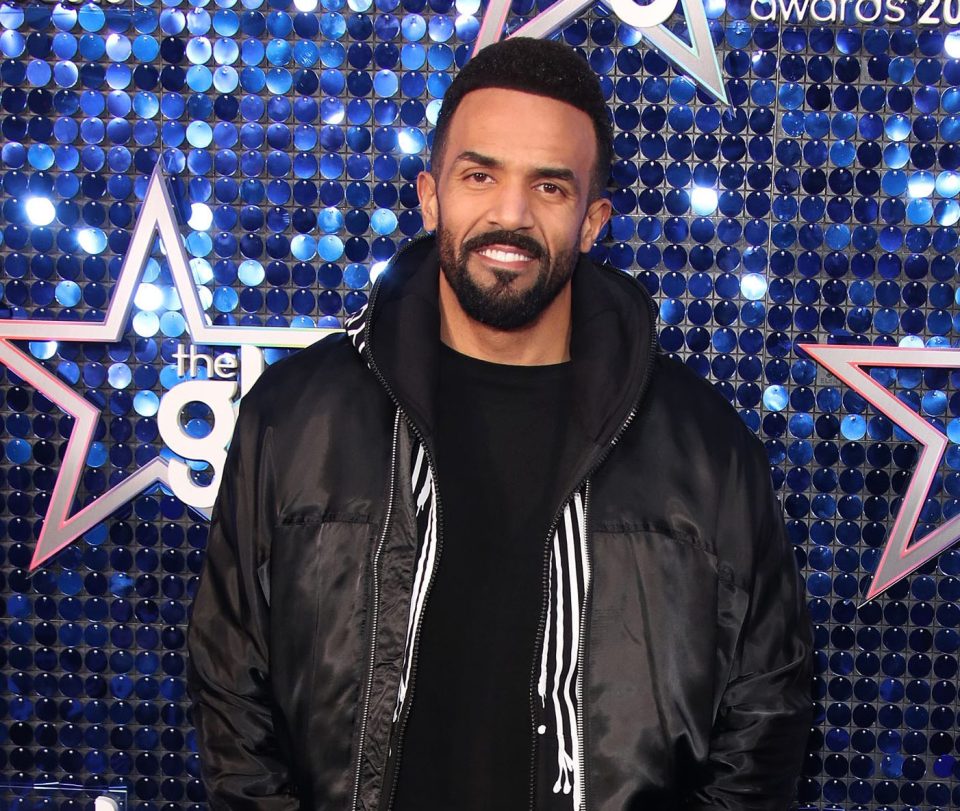  Brit star Craig David has moved back to England after more than six years in Miami