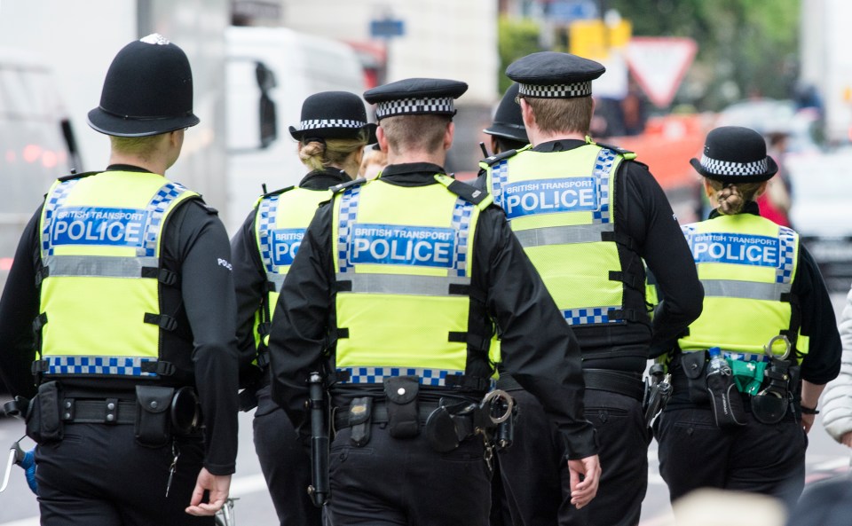  Police were called to stop a 'large disturbance' after around 250 football fans began fighting at Peterborough Train Station