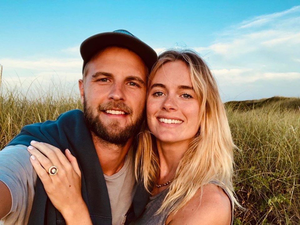  Cressida Bonas announced her engagement to property developer Harry Wentworth-Stanley on Instagram