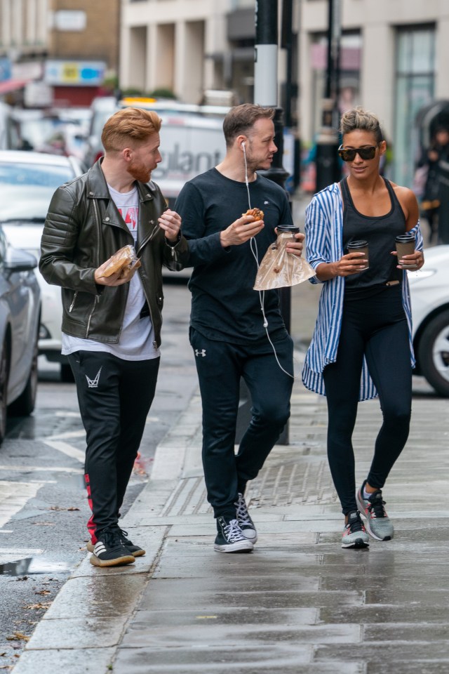  Neil was joined by fellow pros and former couple Kevin and Karen Clifton