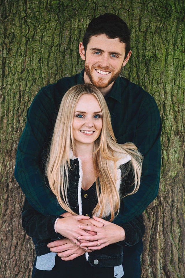  PC Harper pictured with wife Lissie