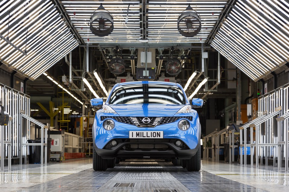  The Juke has been such a crucial car for Britain as manufacturers produced more than a million in Sunderland over ten years