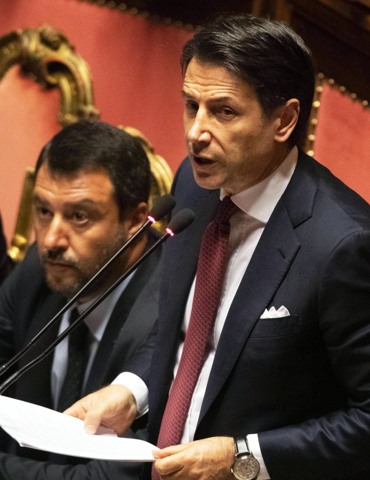  'I quit' - Italian Premier Giuseppe Conte addresses the Senate