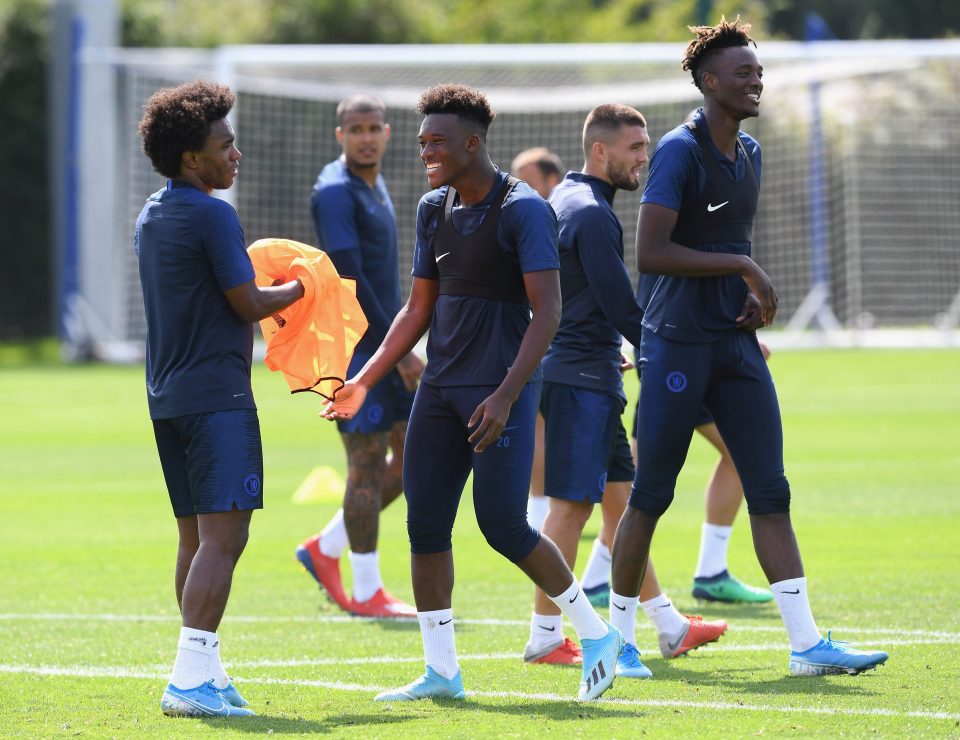 Hudson-Odoi is expected to be ready to return to action in September and will be competing with Willian for a starting spot