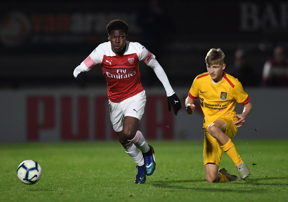  Yunus Musah left Arsenal this summer to join Valencia on a two-year deal