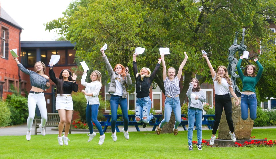  The number of top GCSE grades have soared for second year in a row