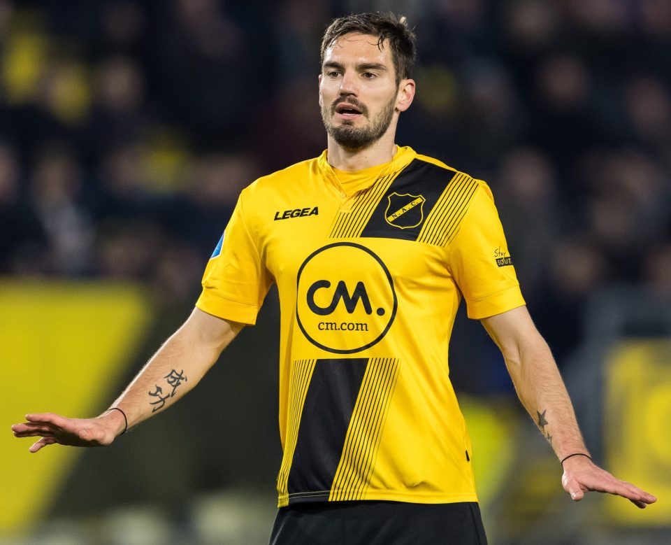  Dervite played for NAC Breda in the Dutch second division before spells in Cyprus and Belgium