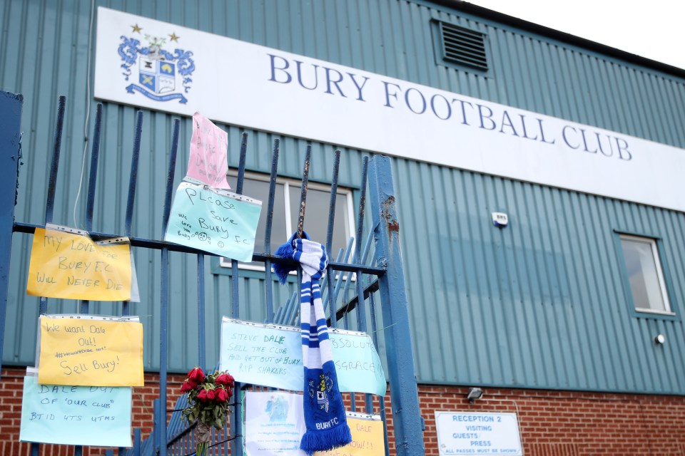 Bury face expulsion from the Football League if they fail to meet an EFL deadline to prove their finances today