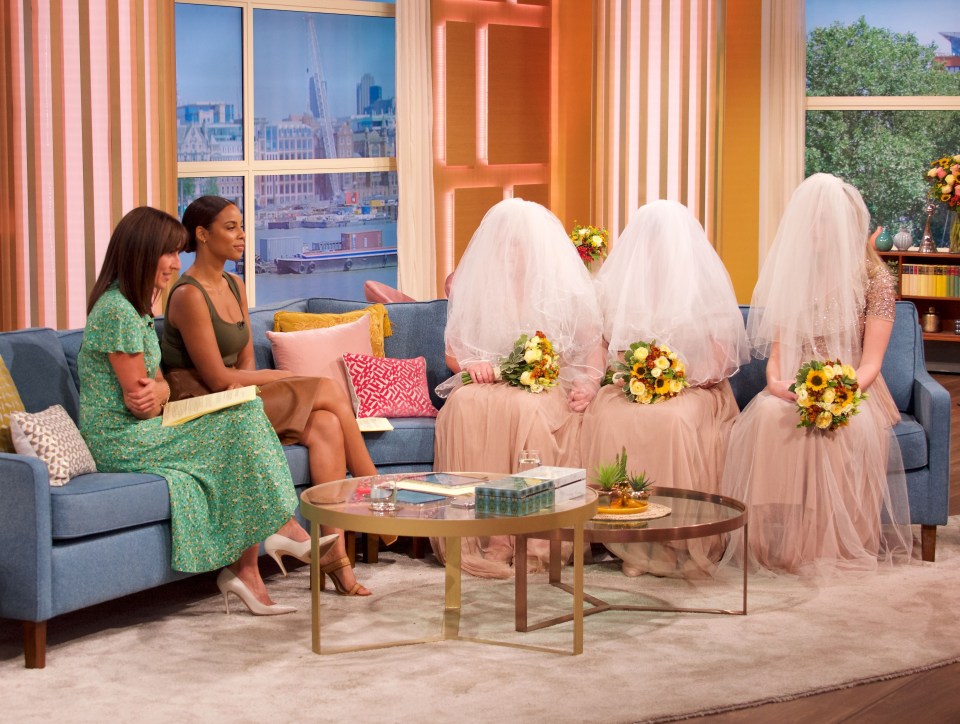 Three former bridesmaids appeared on This Morning to reveal how they had been dumped by bridezillas