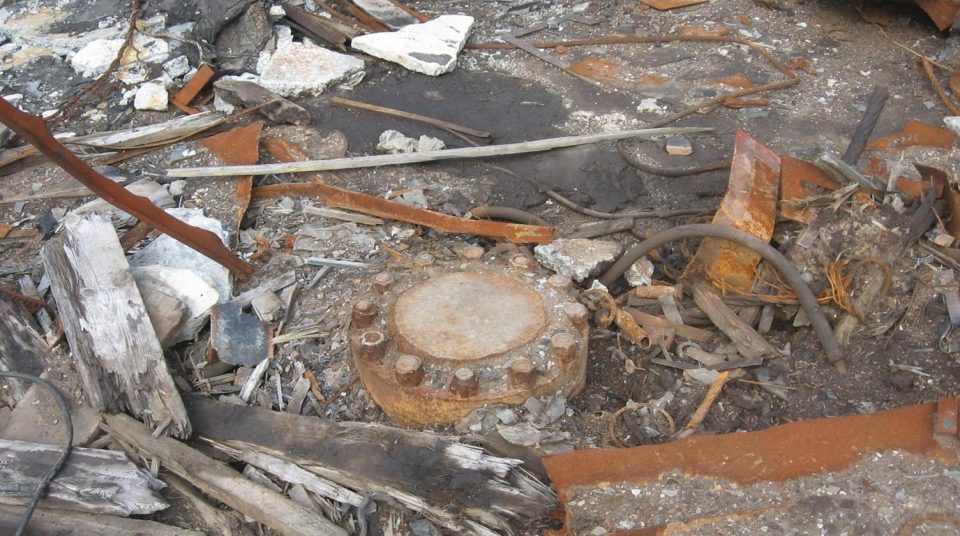 The Kola Superdeep Borehole is locked away beneath a rusty lid