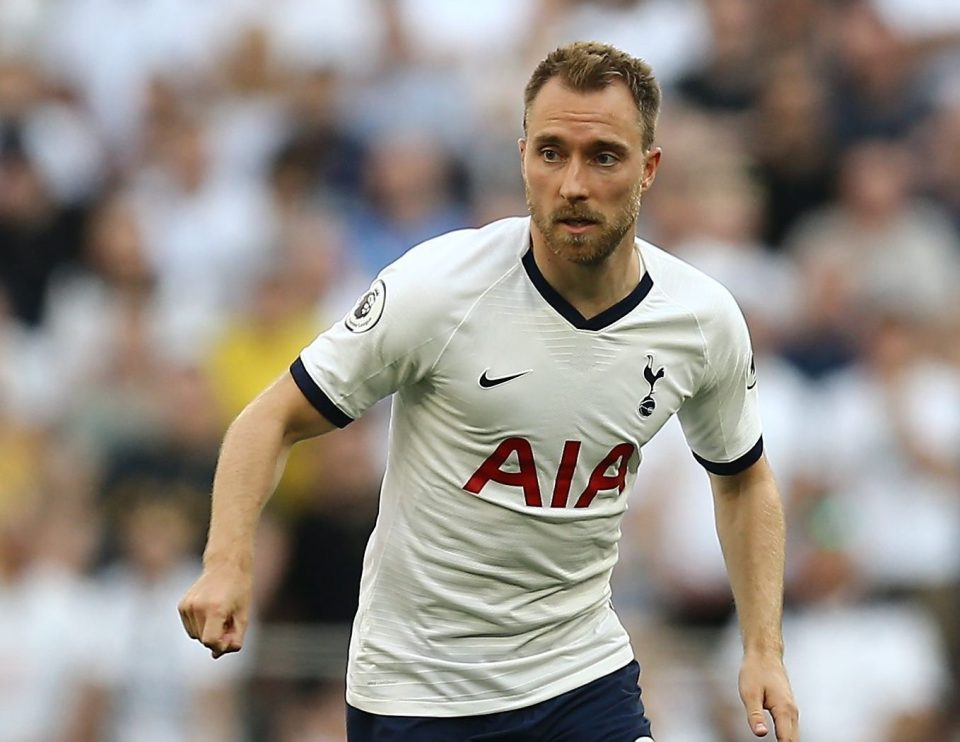  Christian Eriksen is a transfer target for Paris Saint-Germain, according to reports in France