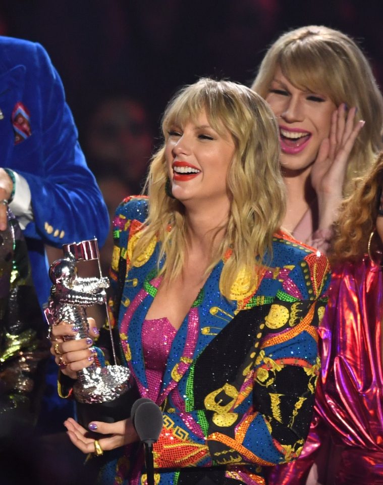  Taylor won the Video of the Year award last night