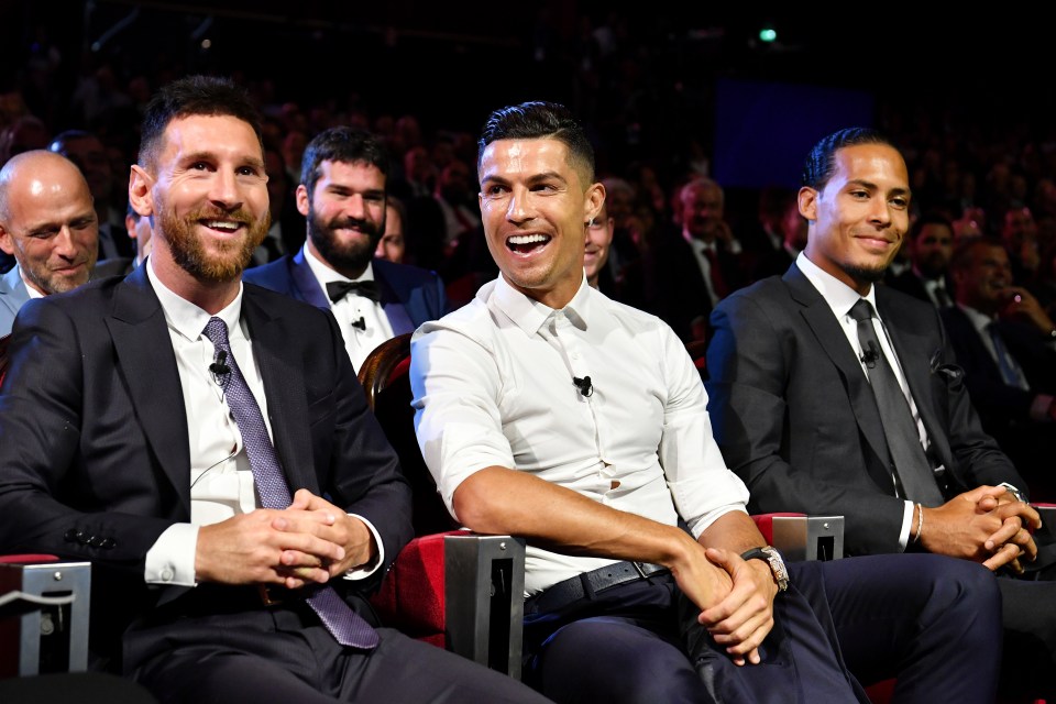  Cristiano Ronaldo and Lionel Messi were also nominated for the Player of the Year