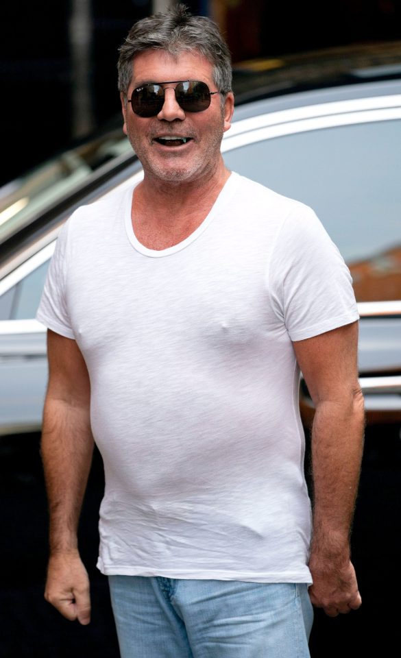  Simon Cowell insists he lost weight after switching to a vegan diet and low-calorie beer