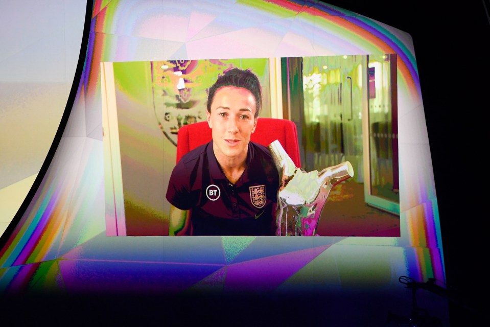  England star Lucy Bronze was named Women's Player of the Year