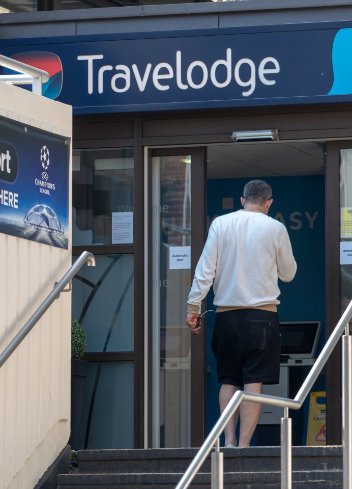 Sources confirmed Fadi has been living in the Travelodge for ‘several weeks’