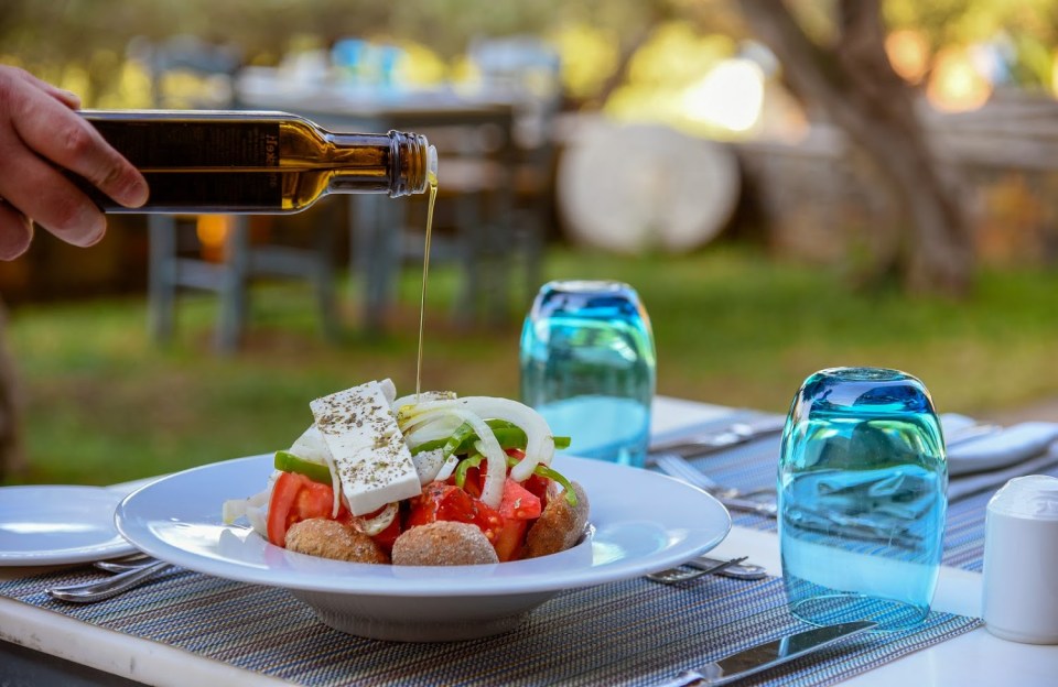  Enjoy a deliciously authentic Greek meal at the Wyndham Grand Crete